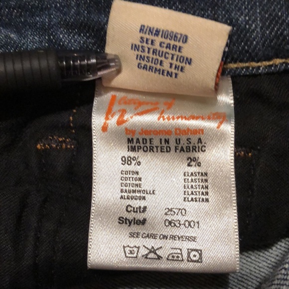 CITIZENS OF HUMANITY Size 29 Kelly #063 Low Waist Crop Stretch Jeans  $79 NEW - Picture 11 of 16